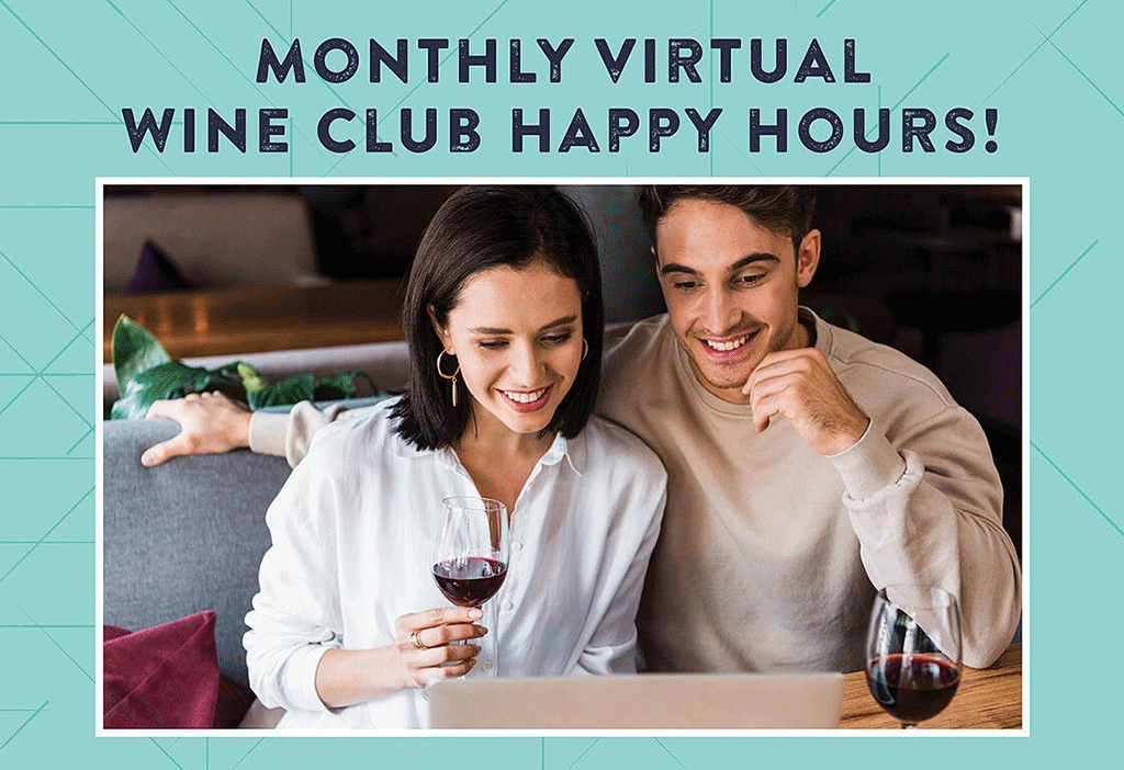 Monthly Wine Club Happy Hour
