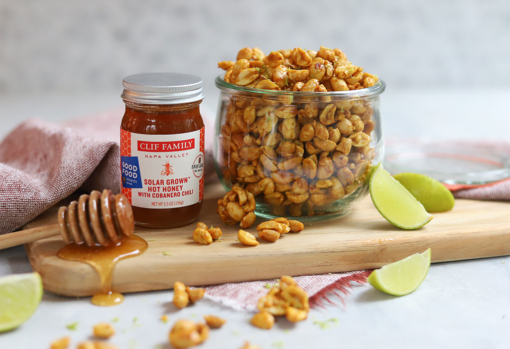 Clif Family Curry and Hot Honey Peanuts