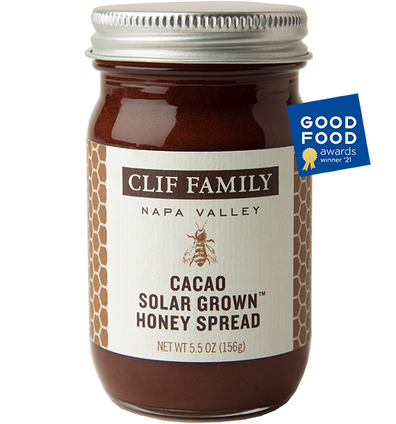 Clif Family Napa Valley Solar Grown Cacao Honey awarded Good Food of 2021